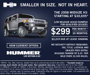 hummer h3 Pretul corect
